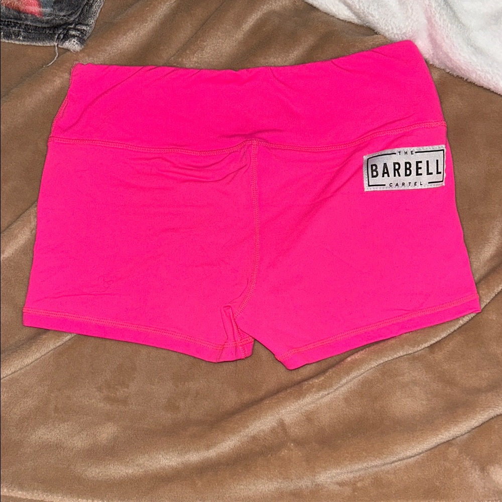 Vibrant Pink Women's Athletic Shorts